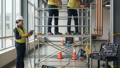 Emergency plumber servicing Atlanta, GA home for burst pipe and leak repair