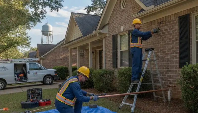 Atlanta, GA plumbing repair team providing emergency leak and pipe repair service