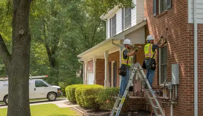 Atlanta, GA plumbing repair technician providing emergency leak and pipe repair service