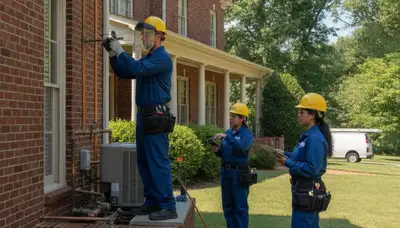 Atlanta, GA plumbing repair service truck for emergency pipe and drain repairs