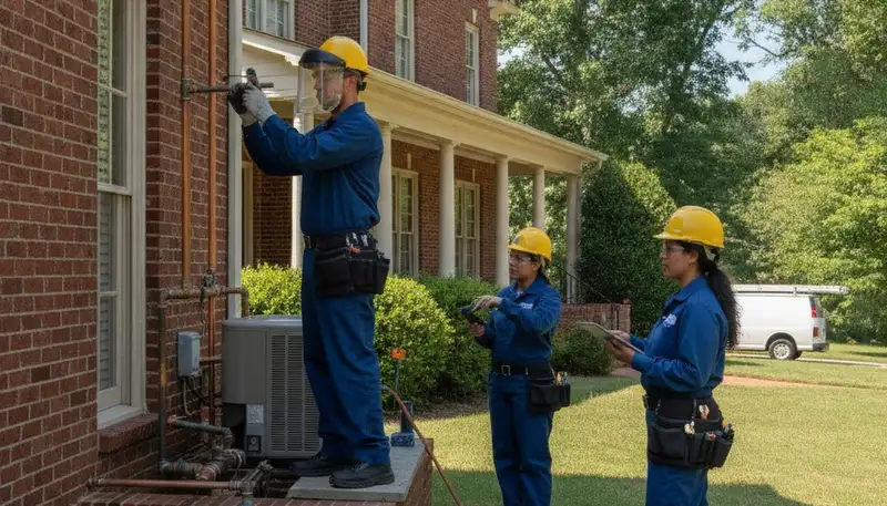 Atlanta, GA plumbing repair service truck for emergency pipe and drain repairs