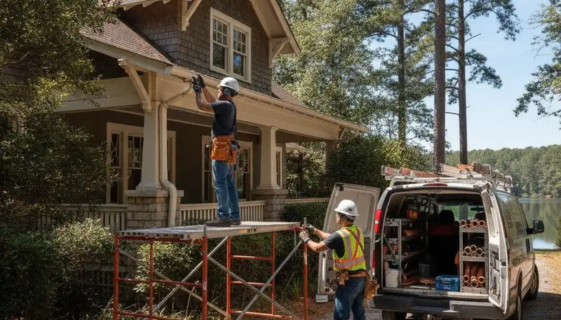 Emergency plumbing repair service in Atlanta, GA for residential and commercial leaks and clogs