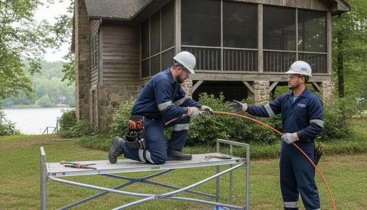 Atlanta, GA plumbing repair team providing emergency leak and pipe repair services